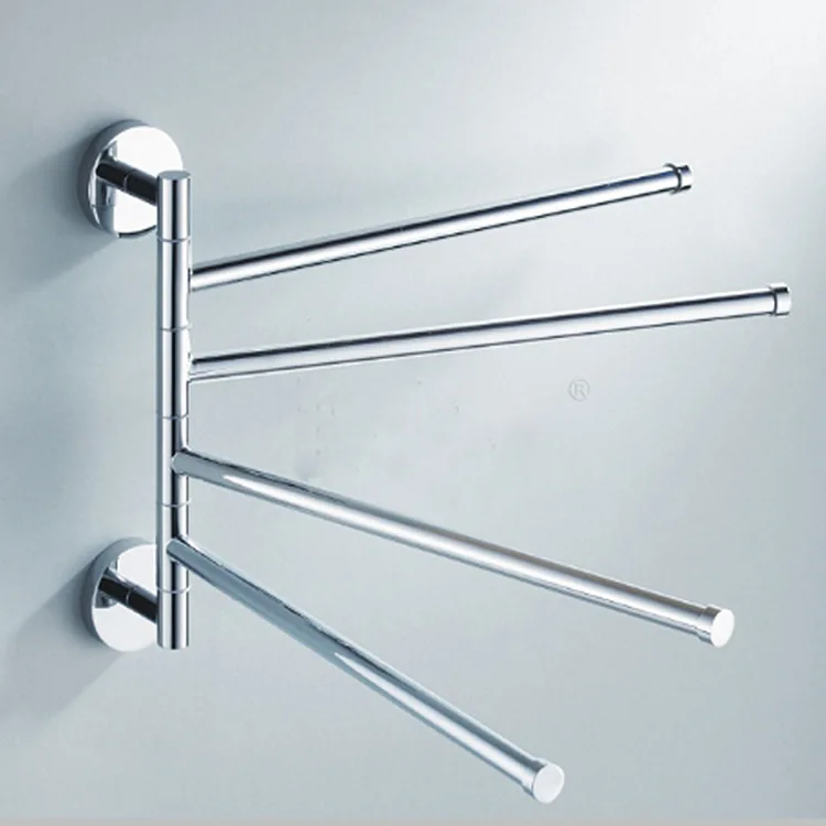 Stainless steel 360 degree rotating movable towel bar bath towel rack
Stainless steel 360 degree rotating movable towel bar bath towel rack