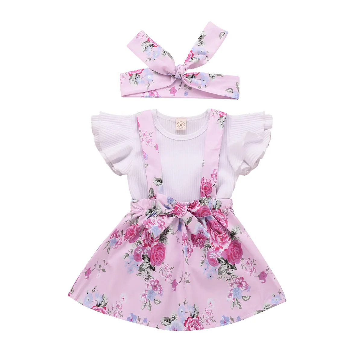 Коллекция 2019 года одежда для малышей Одежда маленьких девочек наряд Снова в