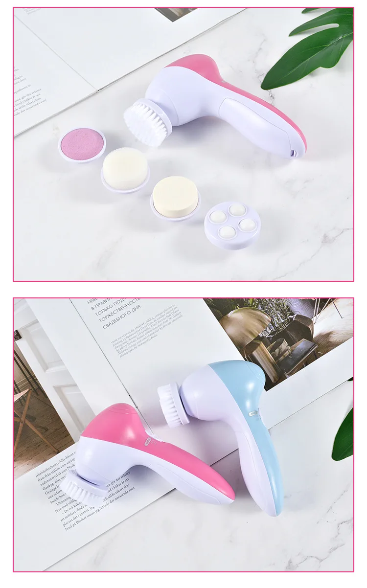 1set 5 In1 Electric Face Cleaner with Brushes Personal Care Acne Facial Massager Women Skin Soft Machine Beauty Tools
1set 5 In1 Electric Face Cleaner with Brushes Personal Care Acne Facial Massager Women Skin Soft Machine Beauty Tools
