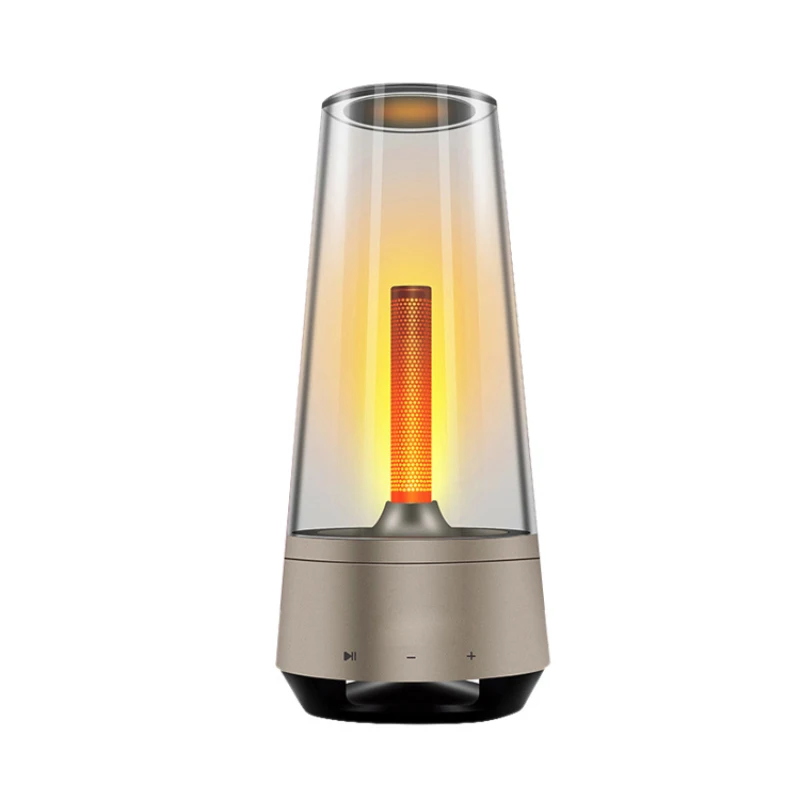 Wireless Bluetooth-compatible Speaker Led Flame Candle Light Portable Loudspeaker Outdoor Atmosphere Light Breathing Lamp
Wireless Bluetooth-compatible Speaker Led Flame Candle Light Portable Loudspeaker Outdoor Atmosphere Light Breathing Lamp