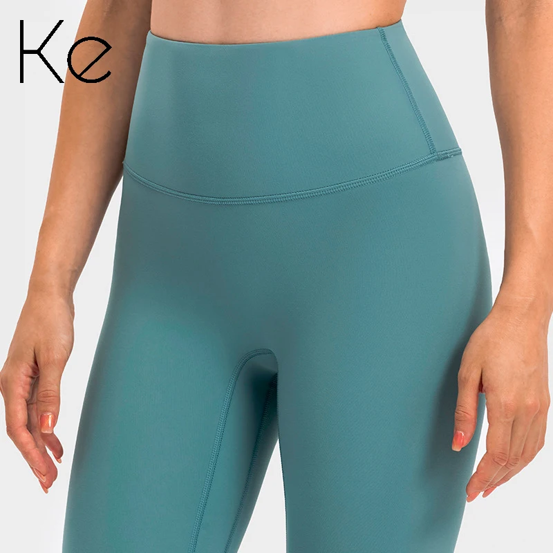 KE new non-awkward line yoga pants, hips, high waist, abdomen, high elasticity, nude fitness sports pants
KE new non-awkward line yoga pants, hips, high waist, abdomen, high elasticity, nude fitness sports pants