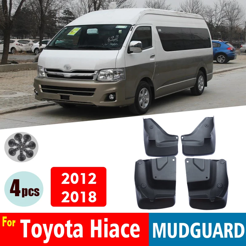 FOR Toyota Hiace 2012-2018 Mudguards Fender Mud Flap Guard Splash Mudflaps Car Accessories Auto Styline Front Rear 4pcs Mudguard
FOR Toyota Hiace 2012-2018 Mudguards Fender Mud Flap Guard Splash Mudflaps Car Accessories Auto Styline Front Rear 4pcs Mudguard