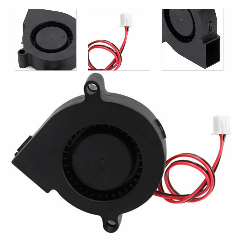 5V 12V Cooling Turbo Fan Brushless Extruder DC Cooler Blower Plastic Heat Dissipation Fan 3D Printer Accessories
5V 12V Cooling Turbo Fan Brushless Extruder DC Cooler Blower Plastic Heat Dissipation Fan 3D Printer Accessories