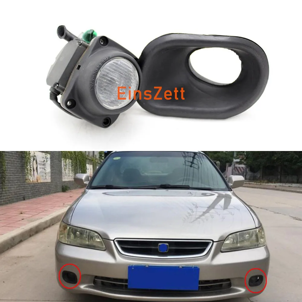 Car Front Bumper Fog Lamp Assembly for Honda ACCORD 1998~2002 Turn Signal Light Daytime Running Light
Car Front Bumper Fog Lamp Assembly for Honda ACCORD 1998~2002 Turn Signal Light Daytime Running Light