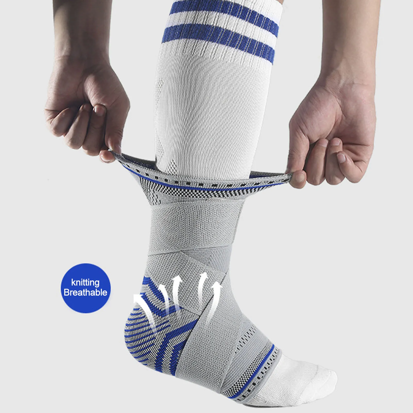1 Pair Ankle Brace Compression Support Ankle Support Elastic Breathable For Injury Recovery Joint Pain Basket Foot Sports Socks
1 Pair Ankle Brace Compression Support Ankle Support Elastic Breathable For Injury Recovery Joint Pain Basket Foot Sports Socks