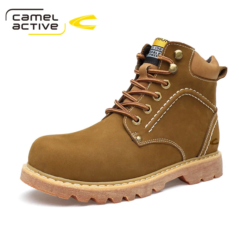 Camel Active New Genuine Leather Boots Autumn Winter Vintage Motorcycle Boots Men Ankle Boots High Top Men's Boots Size 38-48
Camel Active New Genuine Leather Boots Autumn Winter Vintage Motorcycle Boots Men Ankle Boots High Top Men's Boots Size 38-48