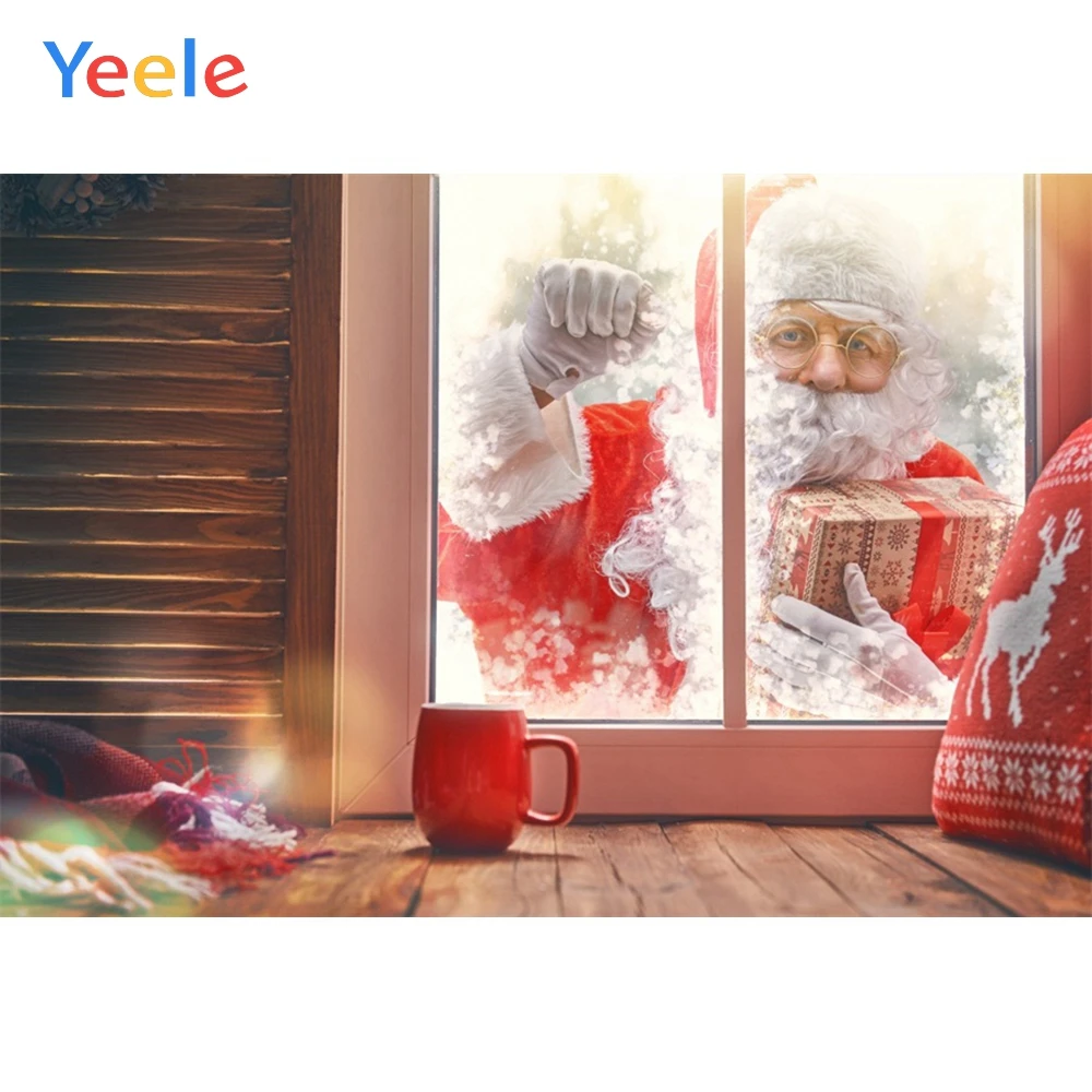 Фон для детской фотосъемки Yeele, с рождественским декором, с Сантой, стучащей в окно
Фон для детской фотосъемки Yeele, с рождественским декором, с Сантой, стучащей в окно