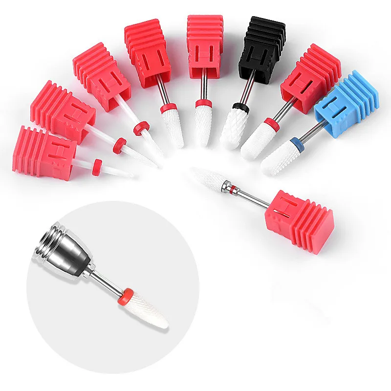 Nail Cone Tip Ceramic Drill Bits Electric Cuticle Clean Rotary For Manicure Pedicure Grinding Head Sander Repairing Tool D236
Nail Cone Tip Ceramic Drill Bits Electric Cuticle Clean Rotary For Manicure Pedicure Grinding Head Sander Repairing Tool D236
