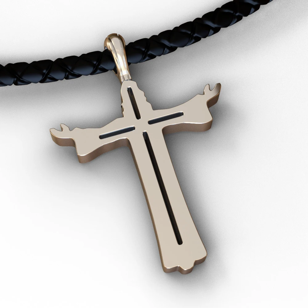 New Men's Metal Cross Pendant Necklace Christian God Savior Necklace Simple Men and Women Accessories
New Men's Metal Cross Pendant Necklace Christian God Savior Necklace Simple Men and Women Accessories