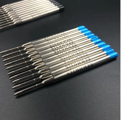 STOHOLEE Brand 20 Pcs Black Blue Pen Refill Good Quality for Ballpoint Pen Refill Stationery Gift School Office Suppliers
STOHOLEE Brand 20 Pcs Black Blue Pen Refill Good Quality for Ballpoint Pen Refill Stationery Gift School Office Suppliers