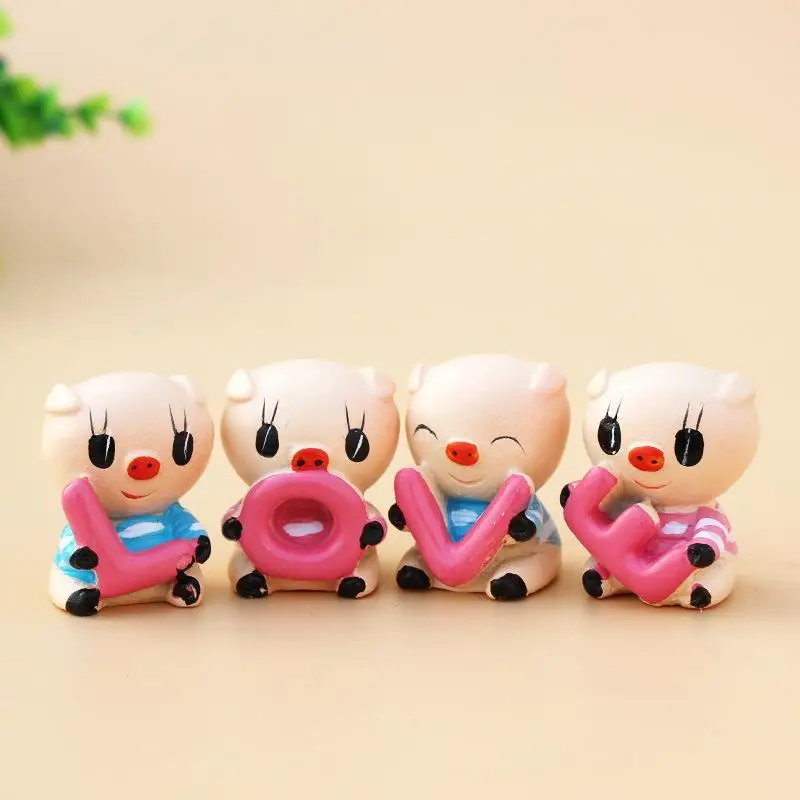 New Car Decoration dolls Cartoon Cute LOVE Little Pig Ornaments toys fashion Car Interior Accessories Auto Dashboard Gifts 4pcs
New Car Decoration dolls Cartoon Cute LOVE Little Pig Ornaments toys fashion Car Interior Accessories Auto Dashboard Gifts 4pcs