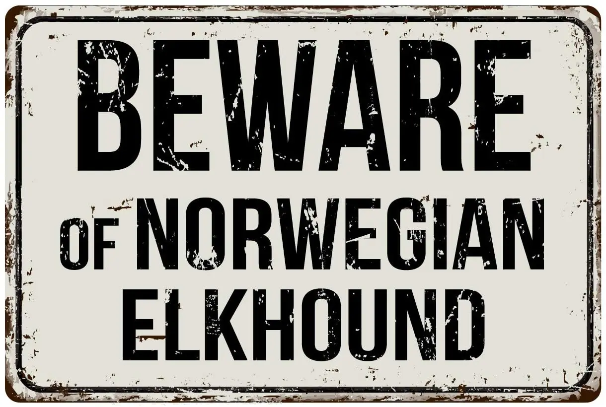 Deerts 412VS Остерегайтесь норвежского Elkhound 8x12 винтажный алюминиевый Ретро металлический знак
Deerts 412VS Остерегайтесь норвежского Elkhound 8x12 винтажный алюминиевый Ретро металлический знак