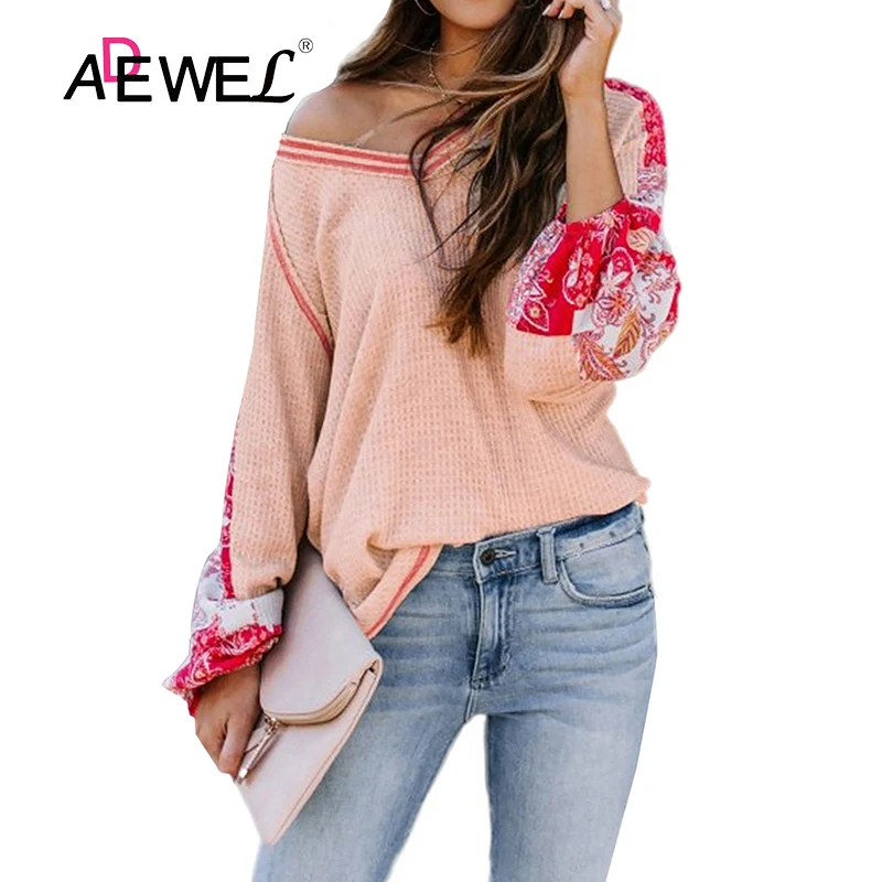 ADEWEL Harajuku Red Contrast Eyelet Thermal Knit Plus Size Top V Neck Long Sleeve Woman Tshirts Mujer Camisetas Vetement Femme
ADEWEL Harajuku Red Contrast Eyelet Thermal Knit Plus Size Top V Neck Long Sleeve Woman Tshirts Mujer Camisetas Vetement Femme