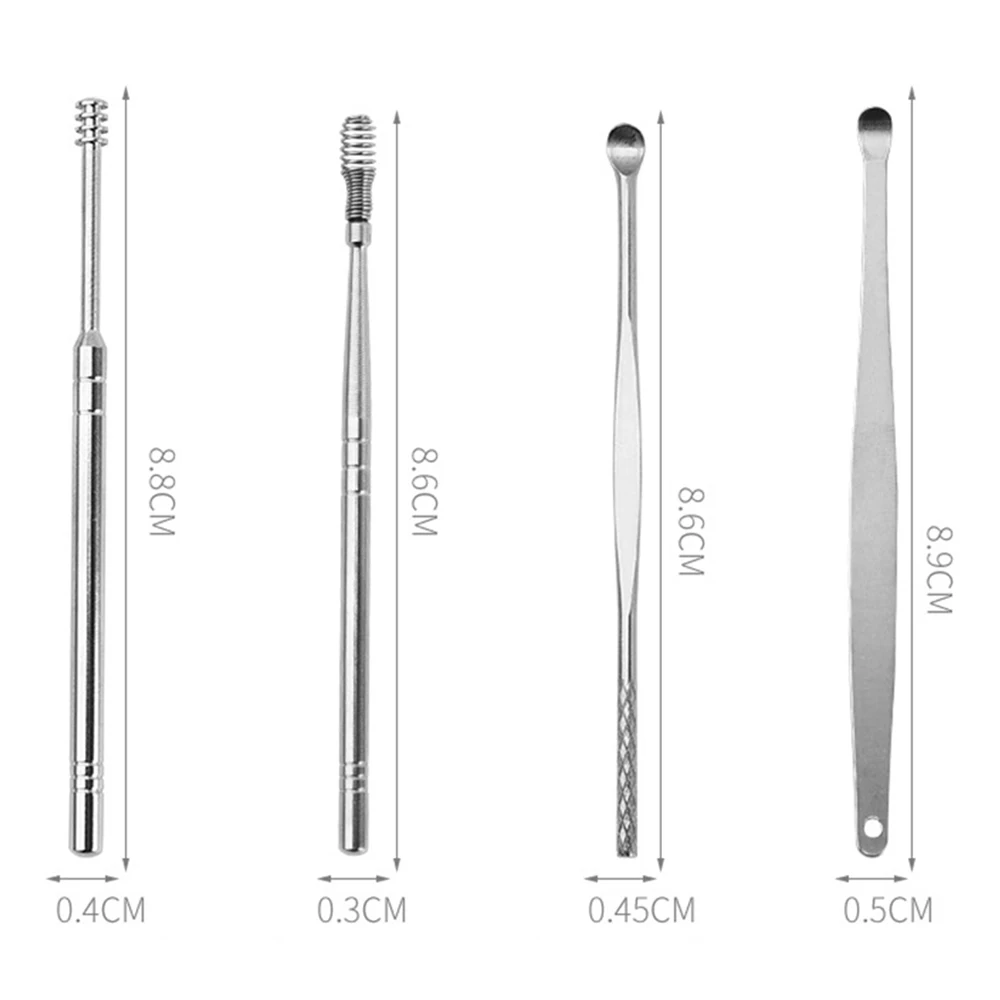 6PCS Ear Cleaner Wax Removal Tool Earpick Sticks Earwax Remover Curette Ear Pick Cleaning Ear Cleanser Spoon Health Care Earpick
6PCS Ear Cleaner Wax Removal Tool Earpick Sticks Earwax Remover Curette Ear Pick Cleaning Ear Cleanser Spoon Health Care Earpick