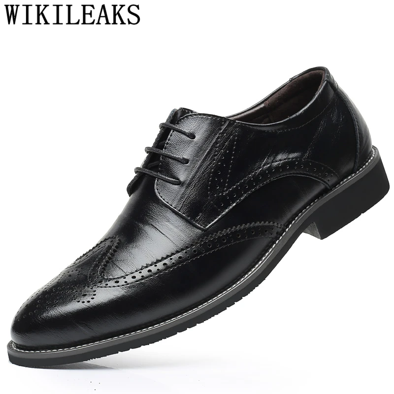 Italian Mens Shoes Brands Oxford Shoes For Men Zapatos Hombre Mens Pointed Toe Dress Shoes Genuine Leather Formal Brogues Men
Italian Mens Shoes Brands Oxford Shoes For Men Zapatos Hombre Mens Pointed Toe Dress Shoes Genuine Leather Formal Brogues Men