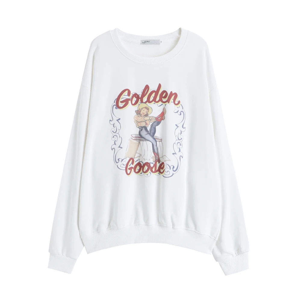 Plus Size Women Long Hoodie Sweatshirt Pullover Retro Pattern Letter Printing Ladies Loose Pullover Ladies Sweatshirt 
Plus Size Women Long Hoodie Sweatshirt Pullover Retro Pattern Letter Printing Ladies Loose Pullover Ladies Sweatshirt