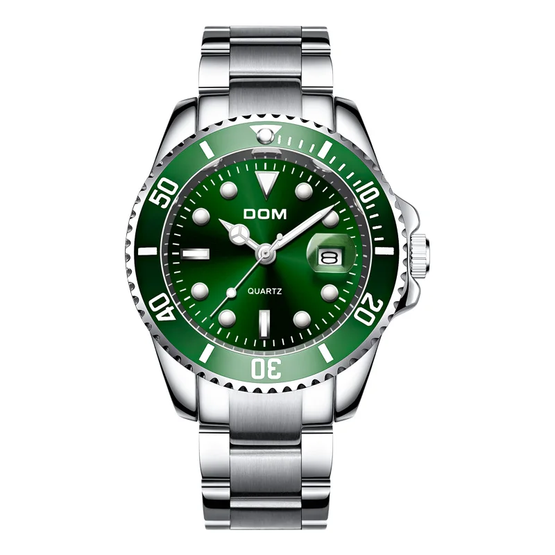 2020 Top Brand DOM Luxury Men's Watch 30m Waterproof Date Clock Male Sports Watches Men Quartz Wrist Relogio Masculino | Наручные