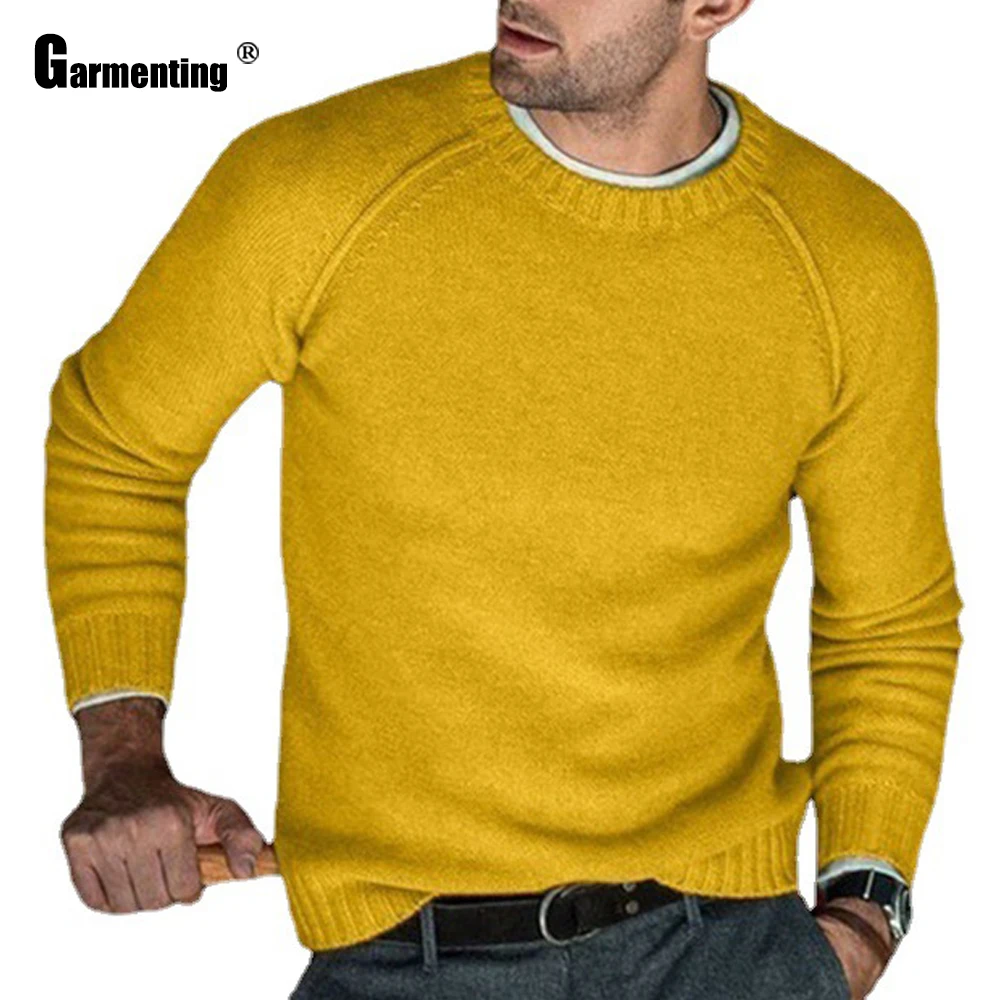 Garmenting Plus Size Men Long Sleeve Sweater Top Pullovers masculinas pull homme ropa Knitted Sweater Yellow Gray Man Clothing
Garmenting Plus Size Men Long Sleeve Sweater Top Pullovers masculinas pull homme ropa Knitted Sweater Yellow Gray Man Clothing