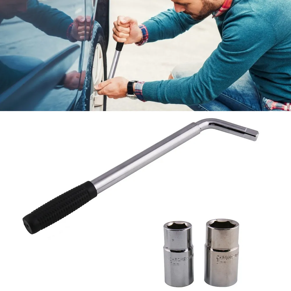 Car Wheel Lug Nut Wrench With 17/19 21/23mm Sockets Telescoping Lug Wrench Tire Remover Car Repair Tool Kit
Car Wheel Lug Nut Wrench With 17/19 21/23mm Sockets Telescoping Lug Wrench Tire Remover Car Repair Tool Kit