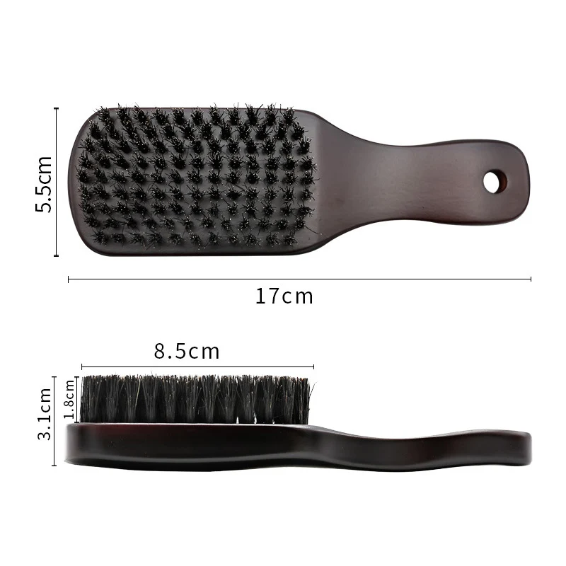 Men Boar Bristle Mustache Portable Brush Wood Handle Men's Beard Brush Comb Facial Beard Cleaning Styling Brush
Men Boar Bristle Mustache Portable Brush Wood Handle Men's Beard Brush Comb Facial Beard Cleaning Styling Brush