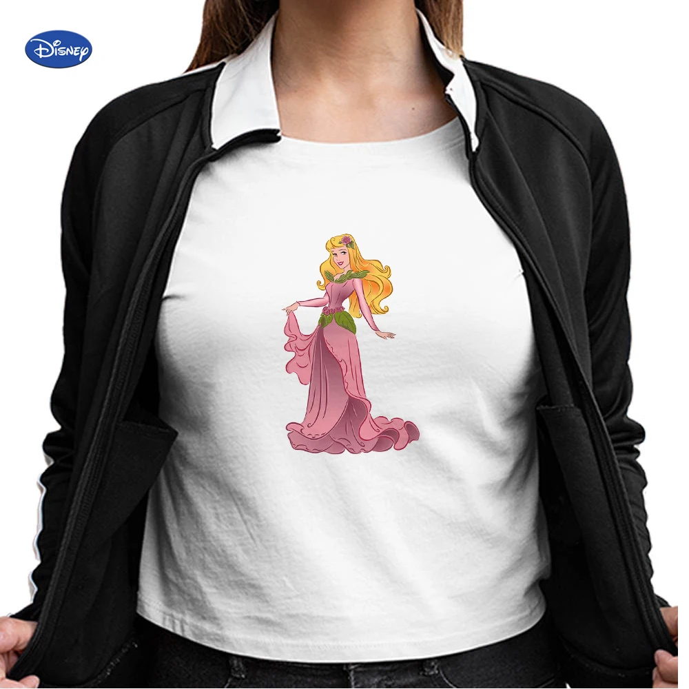 Disney Princess T Shirt Women Casual Aurora Princess Graphic Printed Short Sleeve Animation Y2k Fashion Trendy T-shirt Hipster
Disney Princess T Shirt Women Casual Aurora Princess Graphic Printed Short Sleeve Animation Y2k Fashion Trendy T-shirt Hipster