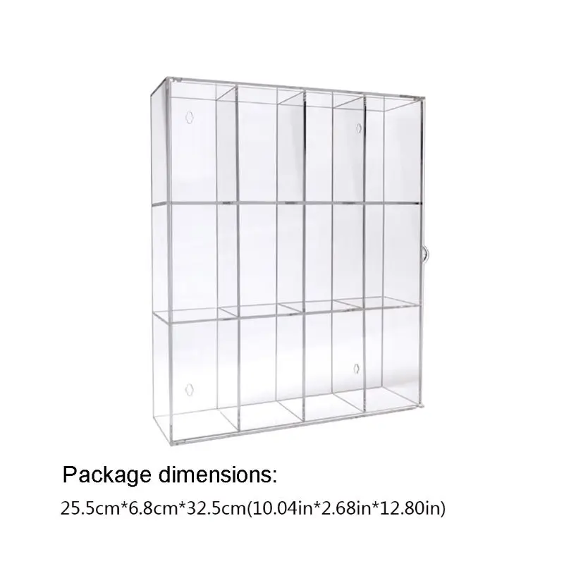 12 Grids Clear Acrylic Model Toy Display Case Action Figures Dustproof Showcase 97BC
12 Grids Clear Acrylic Model Toy Display Case Action Figures Dustproof Showcase 97BC