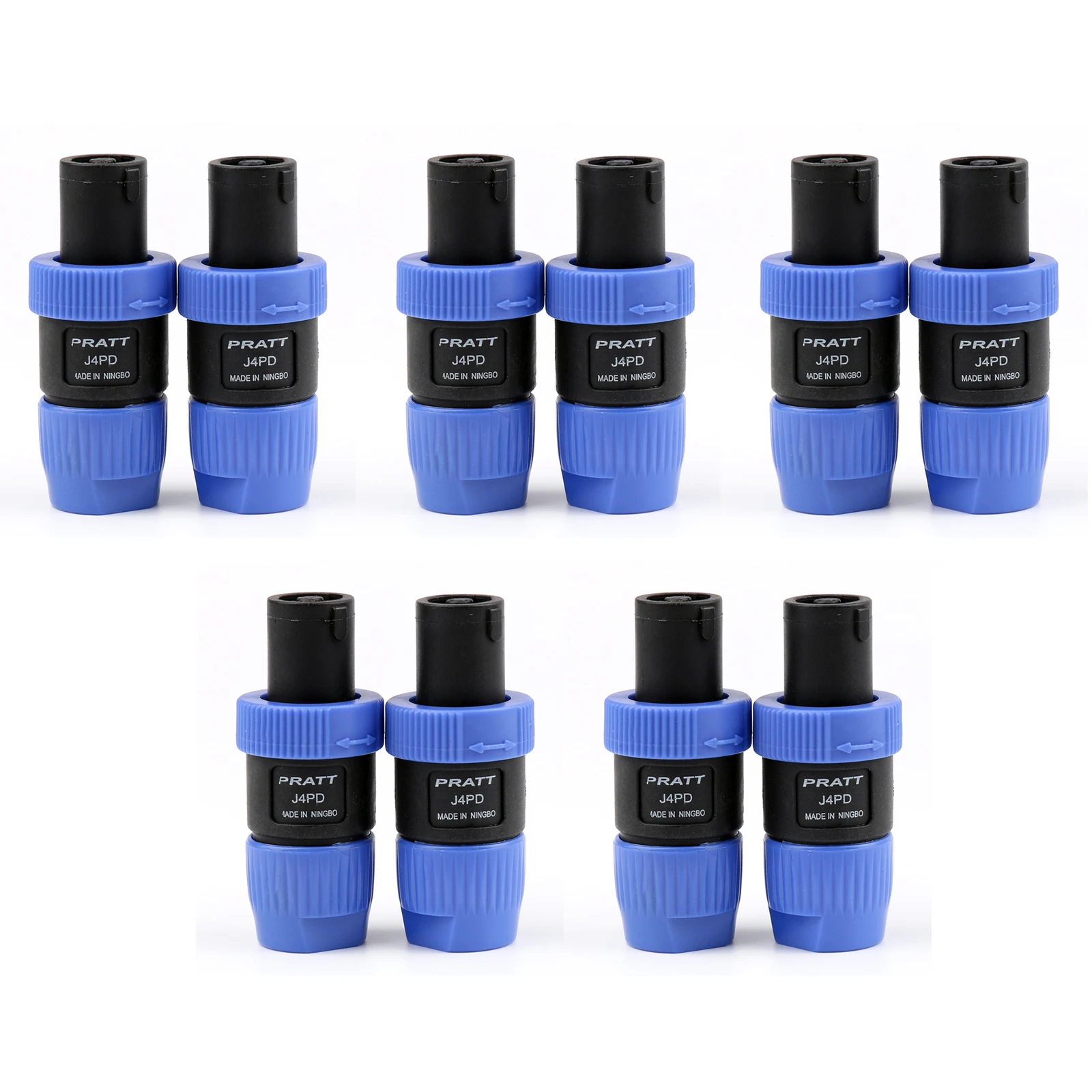 Artudatech 10 Pcs/ 25 Pcs Speakon Blue 4 Pin Male Plug Compatible Audio Cable Adapter Jack Accessories
Artudatech 10 Pcs/ 25 Pcs Speakon Blue 4 Pin Male Plug Compatible Audio Cable Adapter Jack Accessories