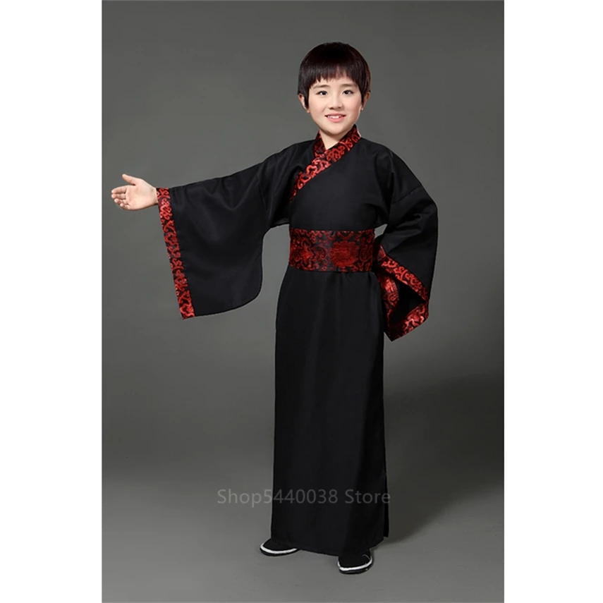 Kids Ancient Hanfu Traditional Chinese Style Boys Stage Performance Dance Costume Tang Dynasty Oriental Embroidery Clothing
Kids Ancient Hanfu Traditional Chinese Style Boys Stage Performance Dance Costume Tang Dynasty Oriental Embroidery Clothing