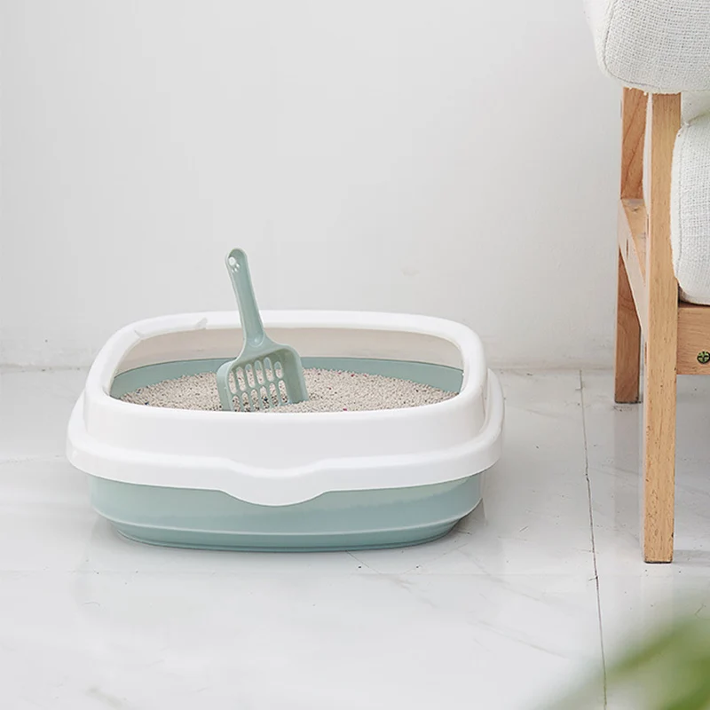 Pet Toilet Bedpan Anti Splash Cats Litter Box Cat Dog Tray With Scoop Kitten Dog Clean Toilette Home Plastic Sand Box Supplies
Pet Toilet Bedpan Anti Splash Cats Litter Box Cat Dog Tray With Scoop Kitten Dog Clean Toilette Home Plastic Sand Box Supplies