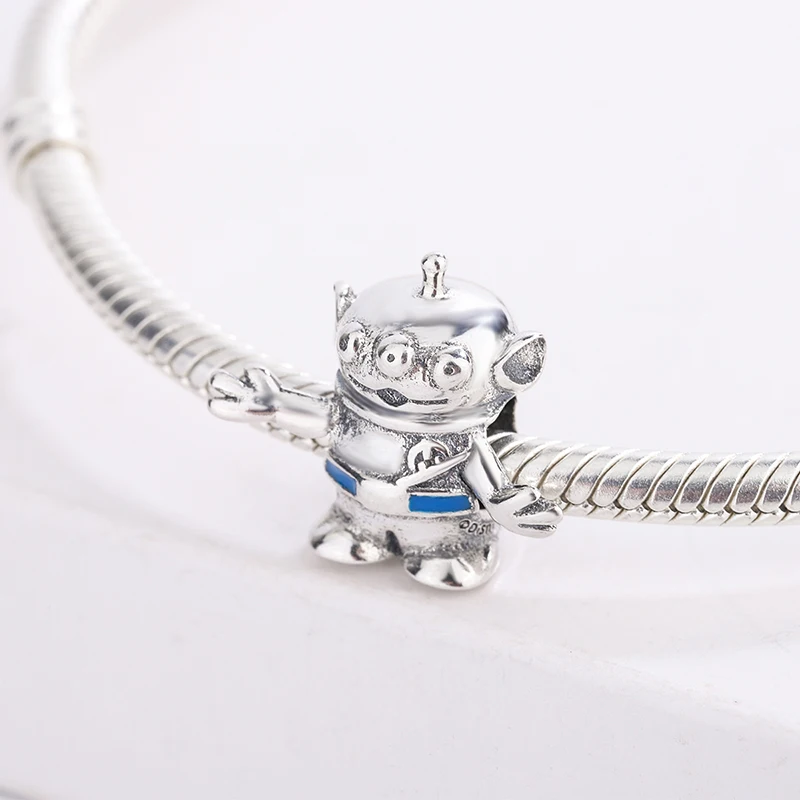 925 Sterling Silver Europe Style Green Enamel Cartoon Toy Alien Pendant Charm Bracelet DIY Jewelry Making For Pandora
925 Sterling Silver Europe Style Green Enamel Cartoon Toy Alien Pendant Charm Bracelet DIY Jewelry Making For Pandora