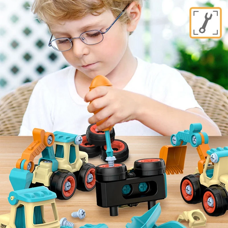Nut Disassembly Loading Unloading Engineering Truck Excavator Bulldozer Kids Screw Boys Creative Tool Toys Car Model
Nut Disassembly Loading Unloading Engineering Truck Excavator Bulldozer Kids Screw Boys Creative Tool Toys Car Model