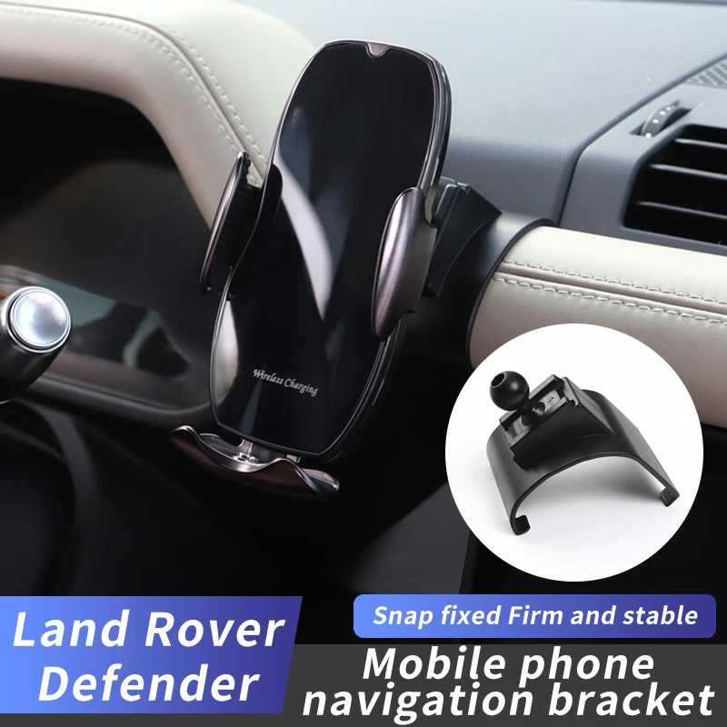 20-22 Year Land rover Defender 90 110 accessories Phone Fixed Bracket Wireless Charging Function Support Frame Modification
20-22 Year Land rover Defender 90 110 accessories Phone Fixed Bracket Wireless Charging Function Support Frame Modification