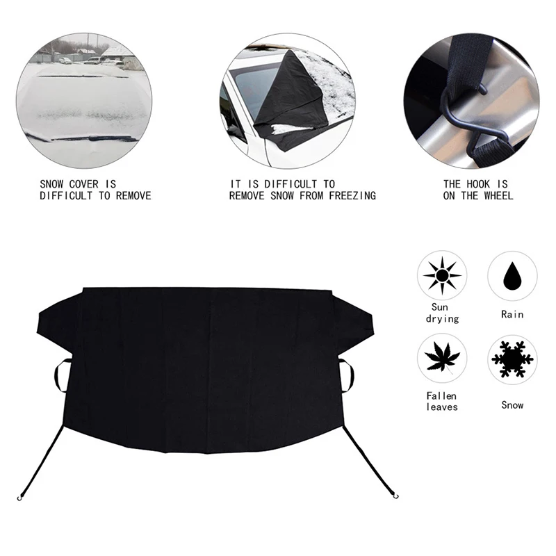 Car Windshield Cover Anti-Freeze Snow Anti-Snow Dustproof Heat Insulation Four Seasons Universal for Hatchback Sedan Suv BV789
Car Windshield Cover Anti-Freeze Snow Anti-Snow Dustproof Heat Insulation Four Seasons Universal for Hatchback Sedan Suv BV789