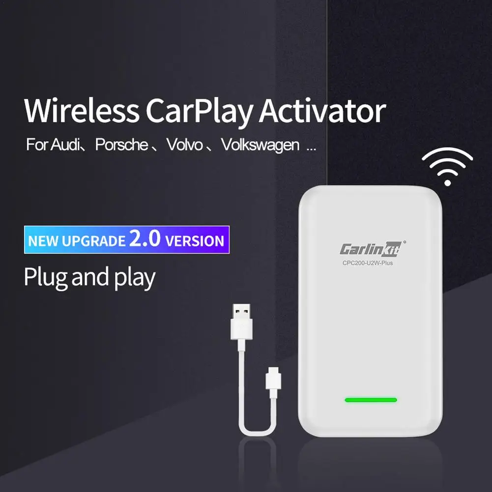 Беспроводной активатор CarPlay, автомобильный беспроводной адаптер Carplay, проводной к беспроводному автомобилю, USB-соединение, Прямая поставка
Беспроводной активатор CarPlay, автомобильный беспроводной адаптер Carplay, проводной к беспроводному автомобилю, USB-соединение, Прямая поставка