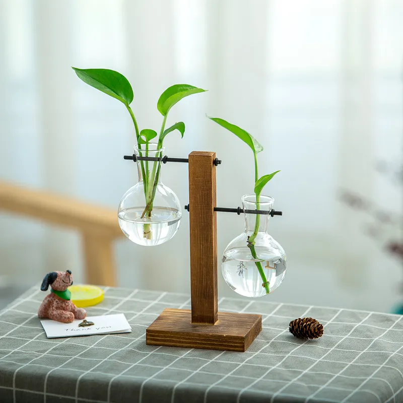 2sets/pack 18*19.5cm Micro-Landscape Bottle Hydroponic Flower Plant Transparent Glass Terrarium Vase Wood Stand Home Decorative
2sets/pack 18*19.5cm Micro-Landscape Bottle Hydroponic Flower Plant Transparent Glass Terrarium Vase Wood Stand Home Decorative