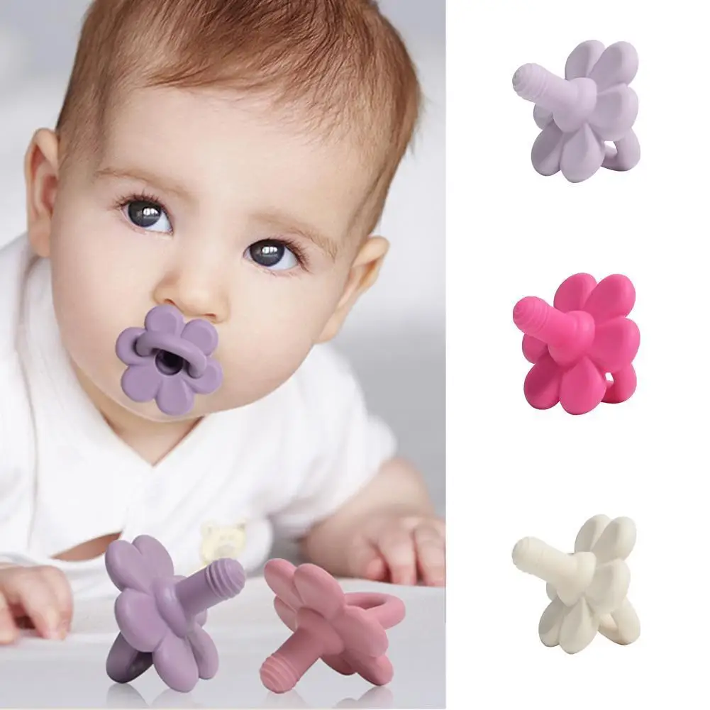Baby Teether Silicone Pacifier Nipple Food Grade Perle Silicone Teething Soother Nipple Silicone Teether Chewable Nursing Toys
Baby Teether Silicone Pacifier Nipple Food Grade Perle Silicone Teething Soother Nipple Silicone Teether Chewable Nursing Toys