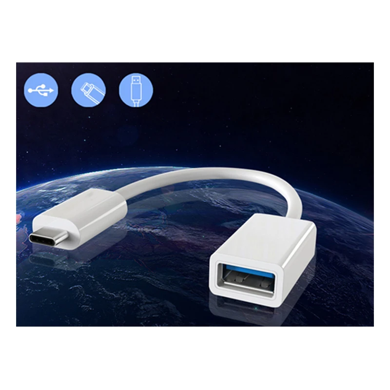 1Pcs USB-C USB 3.1 Type C Male to USB 3.0 A Female OTG Data Line Connector Cable Adapter Tablet PC Connection Line
1Pcs USB-C USB 3.1 Type C Male to USB 3.0 A Female OTG Data Line Connector Cable Adapter Tablet PC Connection Line