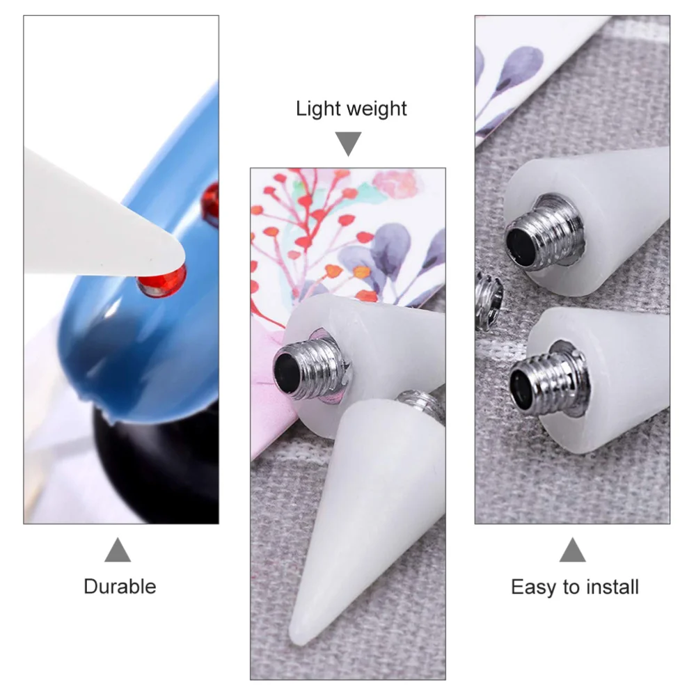 10pcs Nail Art Pen Heads Drill Pickers Replacement Pen Head Accessories
10pcs Nail Art Pen Heads Drill Pickers Replacement Pen Head Accessories