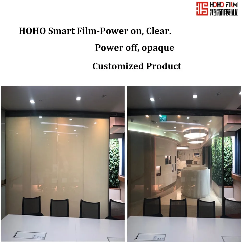 Смарт-пленочное окно HOHOFILM 106 см x 230 Smart PDLC Волшебная переключаемая стеклянная