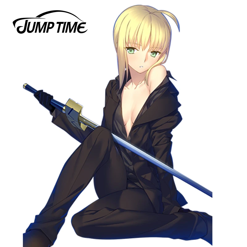 Автомобильная наклейка JumpTime 13 см x 9 аниме Fate Zero привлекательная Виниловая для
