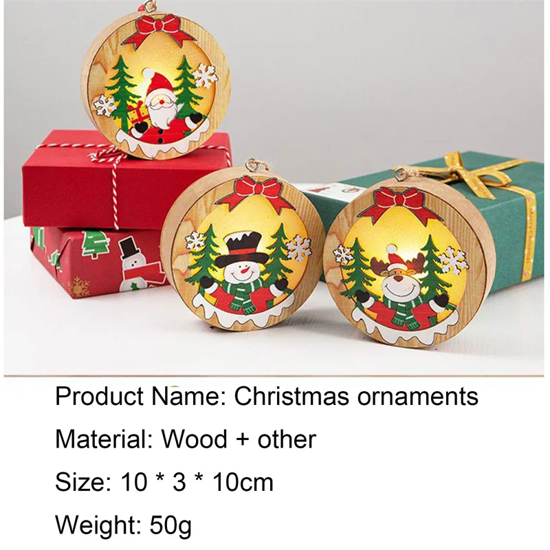 2022 Festival Led Light Wood House Christmas Tree Decorations For Home Hanging Ornaments Holiday Nice Xmas Gift Wedding
2022 Festival Led Light Wood House Christmas Tree Decorations For Home Hanging Ornaments Holiday Nice Xmas Gift Wedding