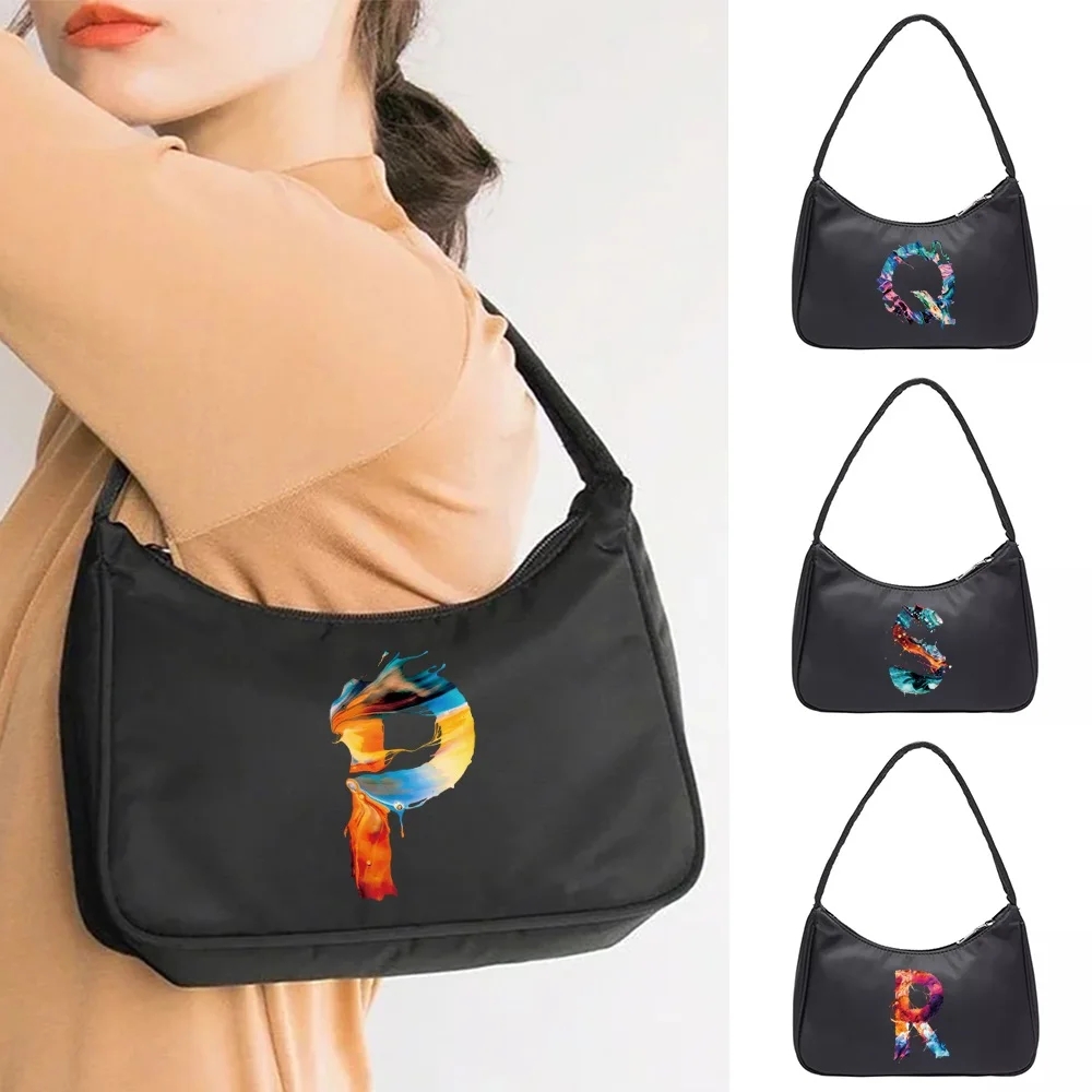 Women's Harajuku Mini Shoulder Handheld Underarm Bag Fashion Handbag Shoulder Bags Women's 26 Letter Printed Underarm Handbags
Women's Harajuku Mini Shoulder Handheld Underarm Bag Fashion Handbag Shoulder Bags Women's 26 Letter Printed Underarm Handbags