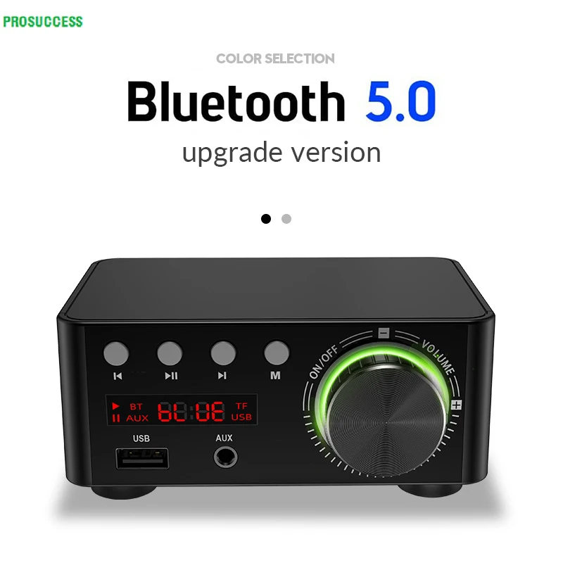 Плата усилителя звука 50WX2 Hi-Fi Bluetooth 5 0 для домашнего кинотеатра - купить по
