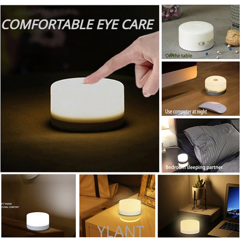 YLANT Dimmable LED Night Light Children'S Touch Kids Lights Lamp For Baby Room Bedside Bedroom Nursery Lamp Battery powered
YLANT Dimmable LED Night Light Children'S Touch Kids Lights Lamp For Baby Room Bedside Bedroom Nursery Lamp Battery powered