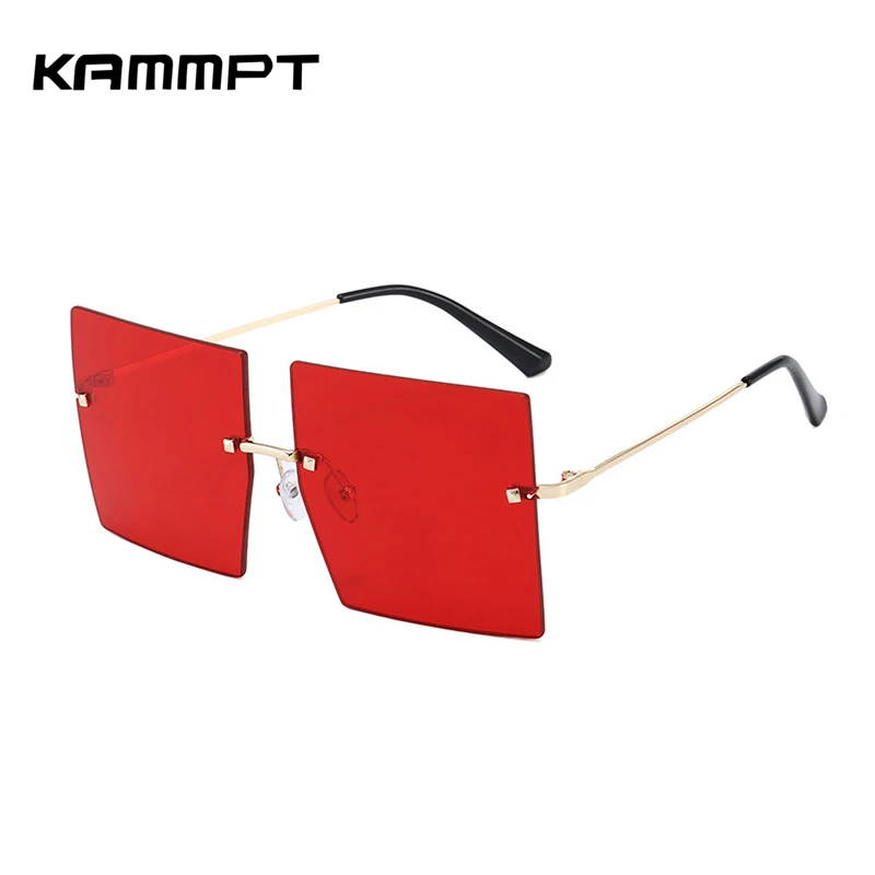 Oversized Trendy Sunglasses Rimless Square Woman Glasses Simple Fashion Glasses Luxury Brand Eyewear Big Shades Oculos
Oversized Trendy Sunglasses Rimless Square Woman Glasses Simple Fashion Glasses Luxury Brand Eyewear Big Shades Oculos