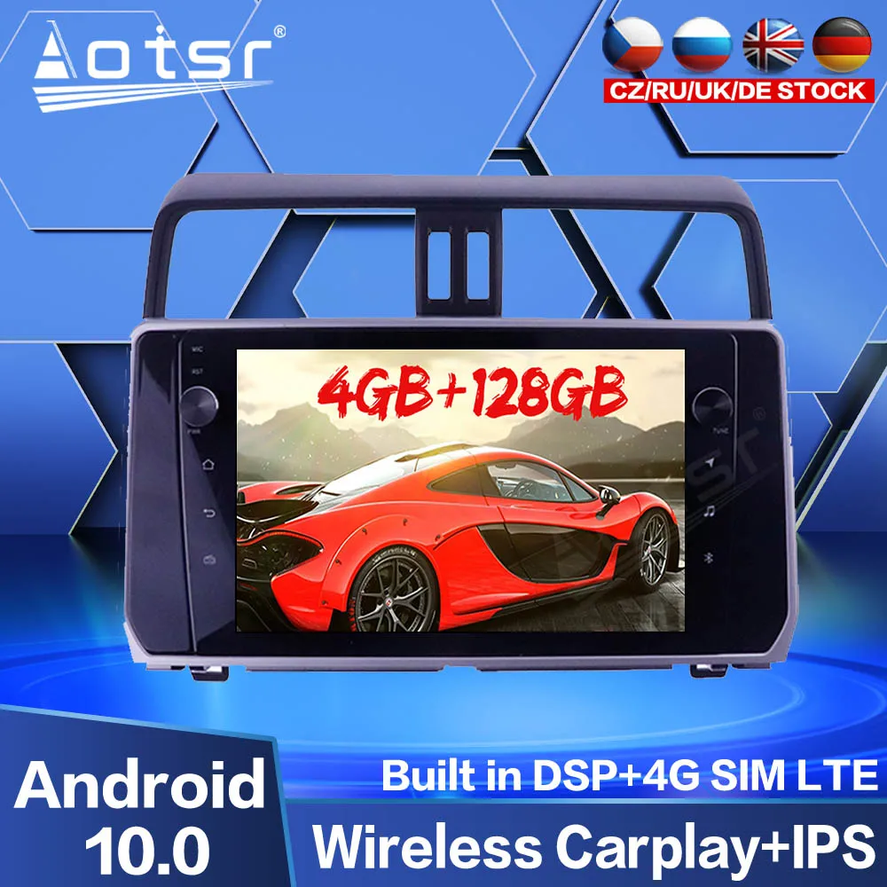 For Toyota Land Cruiser Prado 2018 2019 2020 Android Multimedia GPS Navigation Car Radio Audio Video DVD Player Screen Carplay
For Toyota Land Cruiser Prado 2018 2019 2020 Android Multimedia GPS Navigation Car Radio Audio Video DVD Player Screen Carplay
