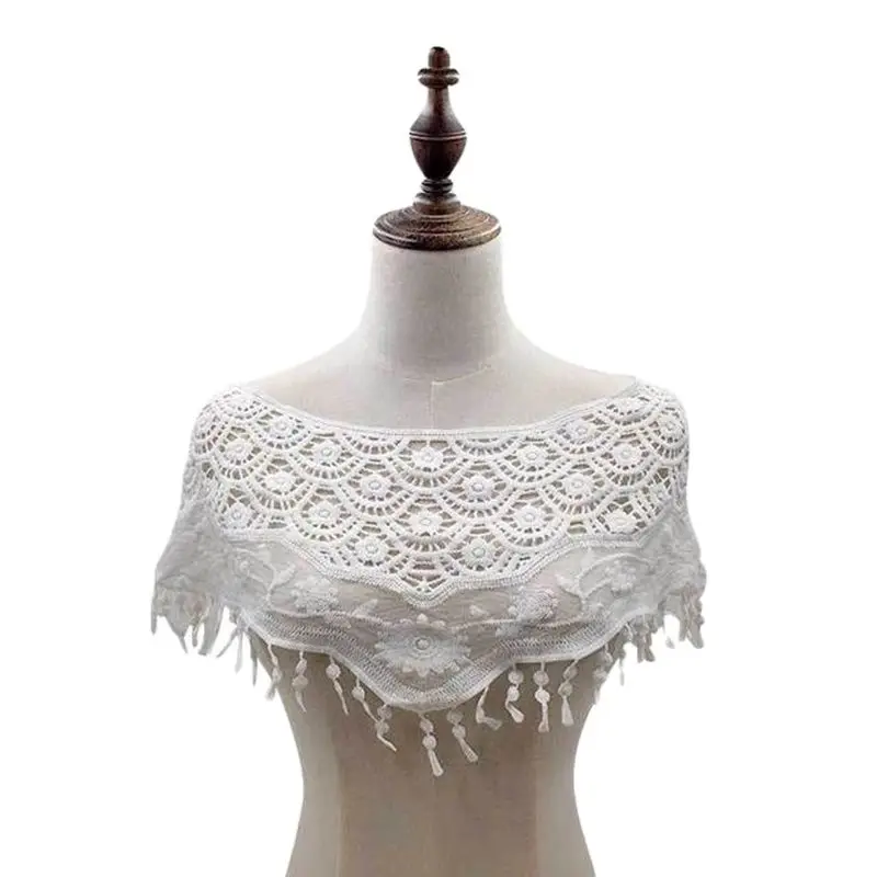Modern Flower Lace Collar 3D Cotton Fabric Trim Ribbon DIY Embroidery Dubai Applique Sewing guipure Wedding Neckline Decor
Modern Flower Lace Collar 3D Cotton Fabric Trim Ribbon DIY Embroidery Dubai Applique Sewing guipure Wedding Neckline Decor