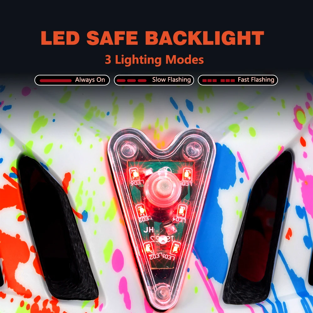 2019 Kid riding helmet skating protection safety helmet LED taillights children helmet kid balance car helmet S 46-53cm
2019 Kid riding helmet skating protection safety helmet LED taillights children helmet kid balance car helmet S 46-53cm