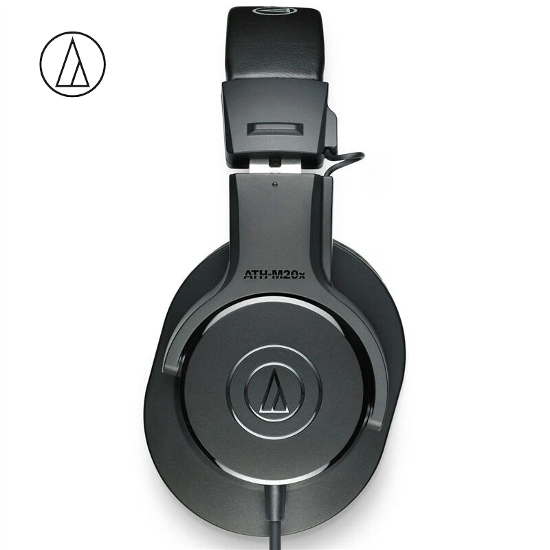 

Newest Original Audio Technica ATH-M20X Wired Professional Monitor Headphones Over-ear Closed-back Dynamic Deep Bass 3.5mm Jack