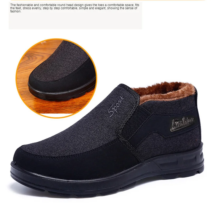 REETENE Warm Boots Men Work Winter Cotton Shoes For Men Big Size 48 Comfort Men'S Boots Casual Winter Shoes Male
REETENE Warm Boots Men Work Winter Cotton Shoes For Men Big Size 48 Comfort Men'S Boots Casual Winter Shoes Male